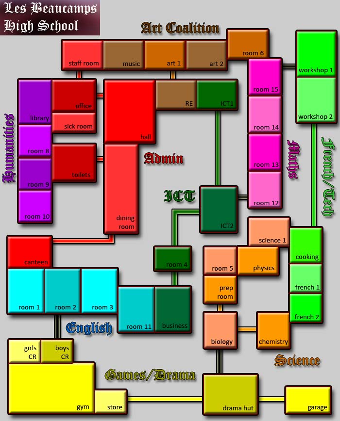 the map